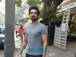 Saqib Saleem spotted after a salon session in Bandra