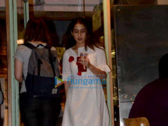 Sara Ali Khan snapped at Kitchen Garden
