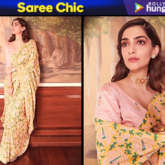 Saree Chic - Sonam Kapoor Ahuja in Jodi Life for Ek Ladki Ko Dekha To Aisa Laga promotions (Featured)