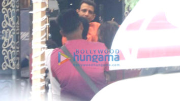 Sharman Joshi and Karan Singh Grover spotted in Khar
