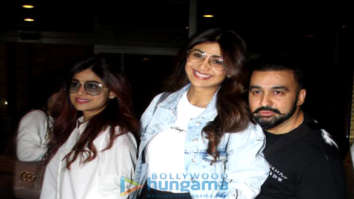 Shilpa Shetty, Sara Ali Khan, Shamita Shetty and others snapped at the airport