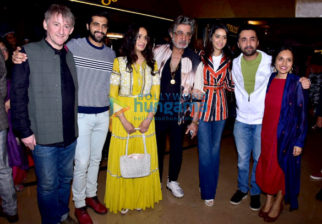 Shraddha Kapoor, Shakti Kapoor, Siddhant Kapoor and others snapped at Bombairiya screening
