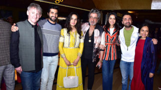 Shraddha Kapoor, Shakti Kapoor, Siddhant Kapoor and others snapped at Bombairiya screening