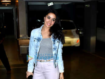Shraddha Kapoor snapped at a friend's place