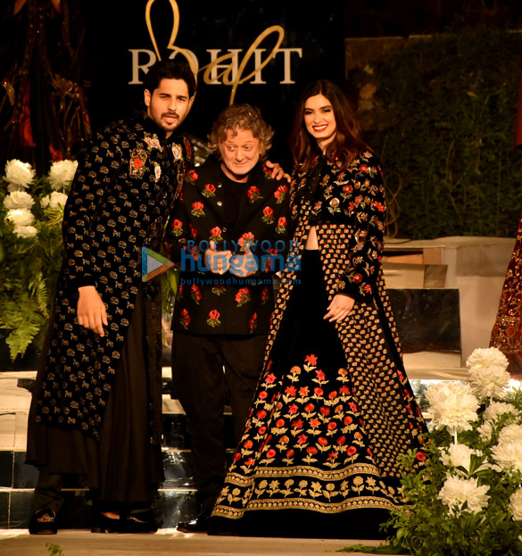Sidharth Malhotra and Diana Penty walk the ramp for designer Rohit Bal at the Blenders Pride Fashion Tour 2019 Sidharth Malhotra and Diana Penty walk the ramp for designer Rohit Bal at the Blenders Pride Fashion Tour 2019