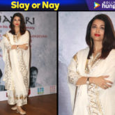 Slay or Nay - Aishwarya Rai Bachchan in Sukriti and Aakriti for Raag Shayari premiere (Featured)