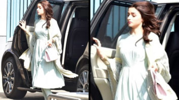 Slay or Nay: Alia Bhatt in Manish Malhotra Couture for meeting with PM Narendra Modi in Delhi