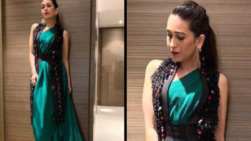 Slay or Nay: Karisma Kapoor in Anamika Khanna for a brand endorsement event in the city