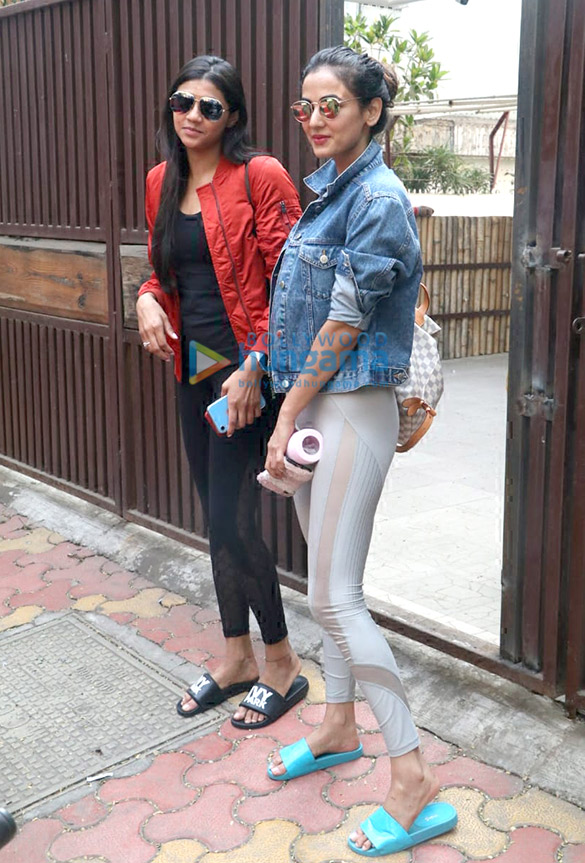sonal chauhan spotted after yoga class 1