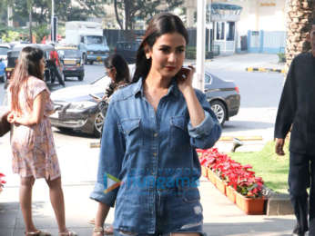 Sonal Chauhan spotted at Yauatcha in BKC