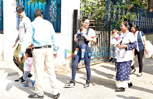 sunny leone and daniel weber snapped with kids at juhu 3