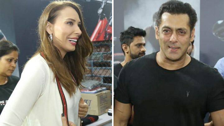 Superstar Salman Khan, Arbaaz Khan and Iulia Vântur at Fitness Challenge held by Being Human