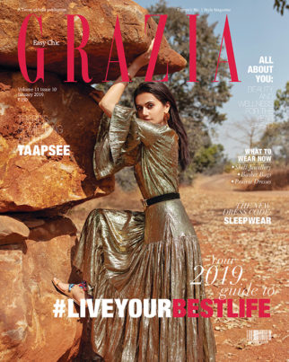 Taapsee Pannu On The Cover Of Grazia, January 2019