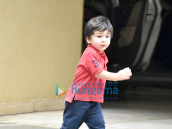 Taimur Ali Khan and Innaya Naumi Kemmu snapped at play school in Bandra