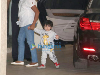 Taimur Ali Khan spotted at Khar