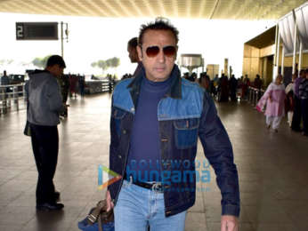 Tamannaah Bhatia and Gulshan Grover snapped at the airport