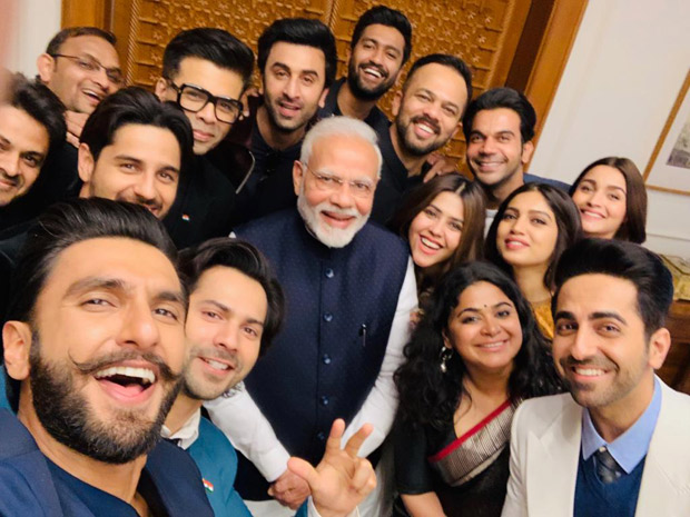 The PM meets Bollywood delegation “This is just the beginning,” says producer Mahaveer Jain