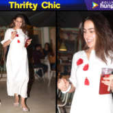 Thrifty Chic - Sara Ali Khan in INR 2,100 white gown with red tassels from Spring Diaries Store (Featured)