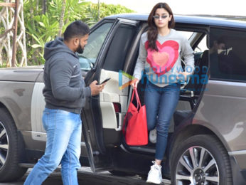 Varun Dhawan, Alia Bhatt and Sonam Kapoor Ahuja snapped at the airport