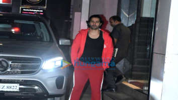 Varun Dhawan and Nushrat Bharucha snapped at the gym