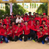 Varun Dhawan shares a picture with the team of his next which also stars Shraddha Kapoor and Prabhu Dheva