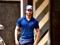 Varun Dhawan, Shahid Kapoor and Meera Rajput snapped at the gym in Juhu