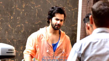 Varun Dhawan spotted at gym in Juhu