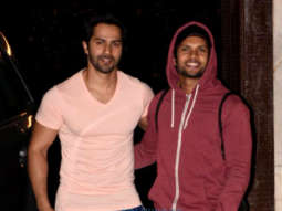 Varun Dhawan spotted at the gym