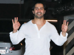 Varun Dhawan spotted at the gym in Juhu