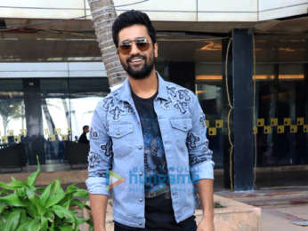 Vicky Kaushal, Mohit Raina and Yami Gautam snapped during media interactions for their film URI: The Surgical Strike