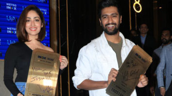 Vicky Kaushal and Yami Gautam host Screening of URI for Indian Army
