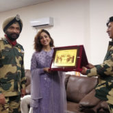 Yami Gautam felicitated by BSF Jawans after the success of Uri: The Surgical Strike