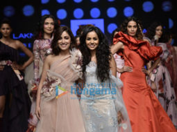 Yami Gautam walks the ramp for Gauri and Nainika at Lakme Fashion Week Summer/ Resort 2019