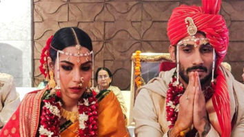 Check out pictures of Prateik Babbar and Sanya Sagar’s intimate wedding ceremony