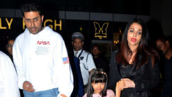 Abhishek Bachchan with family for birthday celebration at Hemant Oberoi in BKC