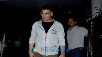 Akshay Kumar and Twinkle Khanna spotted at Soho House in Juhu
