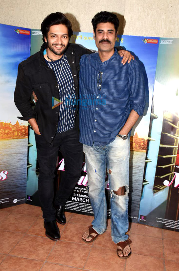 Ali Fazal and Sikander Kher snapped during media interactions promoting his film Milan Talkies