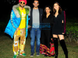Alia Bhatt, Ranveer Singh, Ritesh Sidhwani and Zoya Akhtar snapped during ‘Gully Boy’ promotions in Delhi