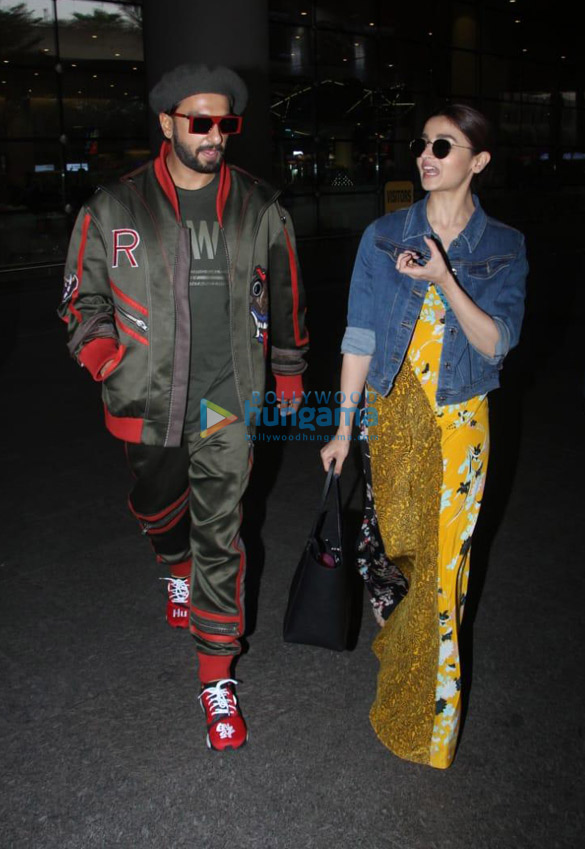 alia bhatt ranveer singh and others snapped at the airport 2