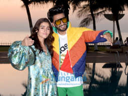 Alia Bhatt and Ranveer Singh snapped promoting their film ‘Gully Boy’ at Novotel, Juhu