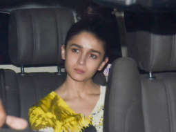 Alia Bhatt snapped at the screening of ‘Gully Boy’ at YRF Studio