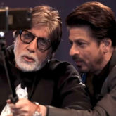 Amitabh Bachchan and Shah Rukh Khan’s unplugged banter is all about Badla and spilled secrets! (Watch video)