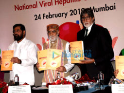Amitabh Bachchan snapped at National Viral Hepatitis Control awareness program