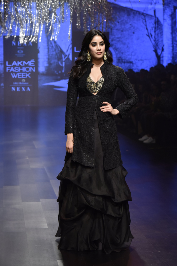 Anil Kapoor and Janhvi Kapoor for Raghavendra Rathore at LFW 2019 Summer Resort (2)