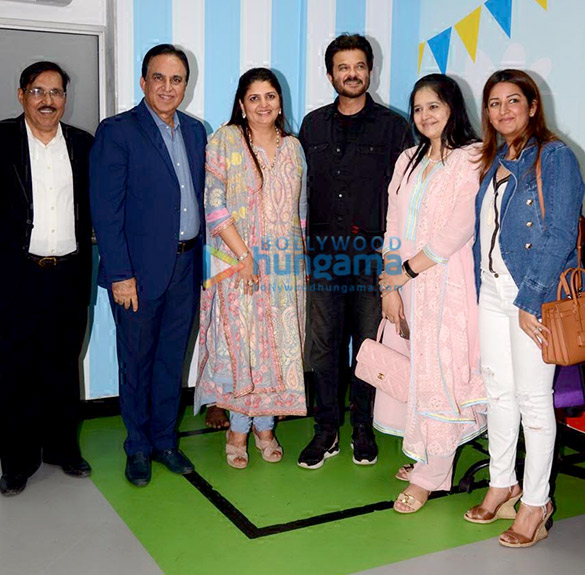 Anil Kapoor snapped at the inauguration of the Pediatric Oncology ward