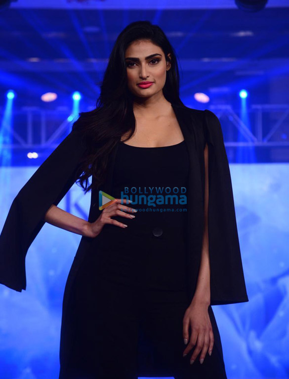 athiya shetty walks the ramp at the launch of the new fragrance from kazol 2