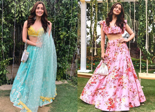 Best Dressed - Alia Bhatt in Anita Dongre and Anushree Reddy for her best friend Devika Advani's pre-wedding festivities in Delhi