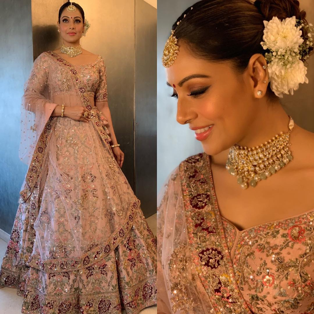 Bipasha Basu in Dolly J Studio for her sister Vijayeta Basu's wedding (1)