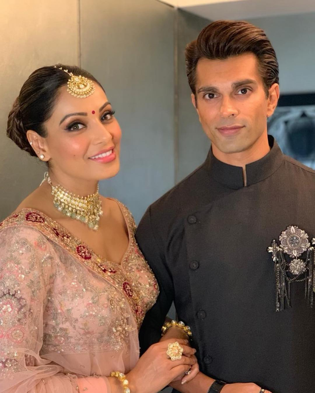 Bipasha Basu in Dolly J Studio for her sister Vijayeta Basu's wedding (3)