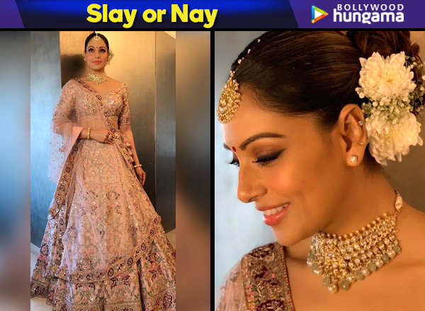 Bipasha Basu in Dolly J Studio for her sister Vijayeta Basu's wedding (Featured)